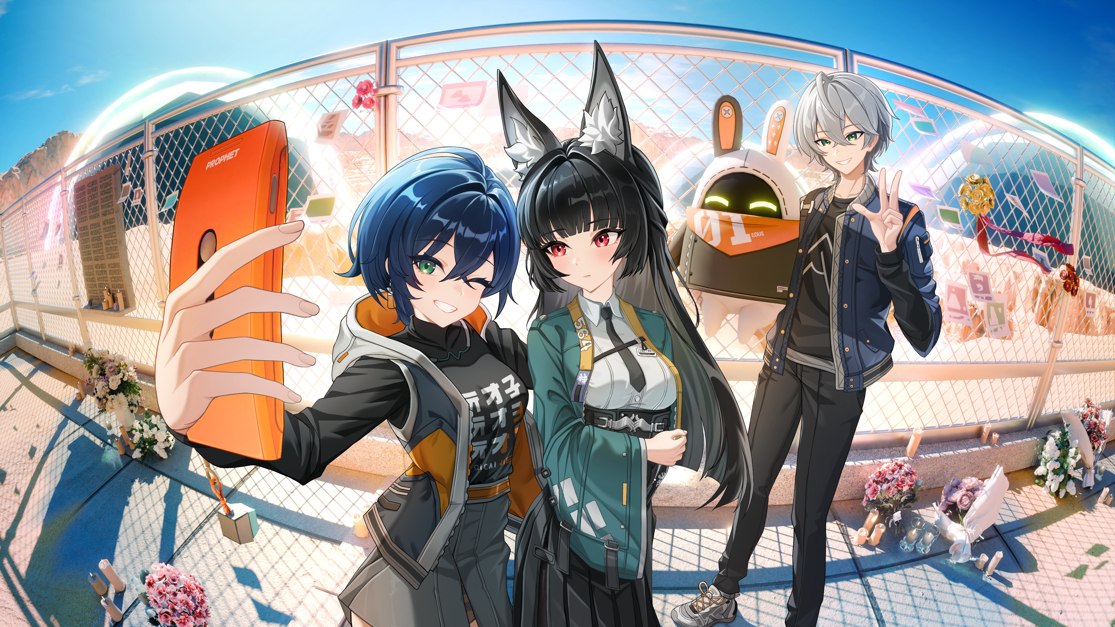 Belle Hoshimi Miyabi Wise Zenless Zone Zero 4k Wallpaper PixieWall — free download