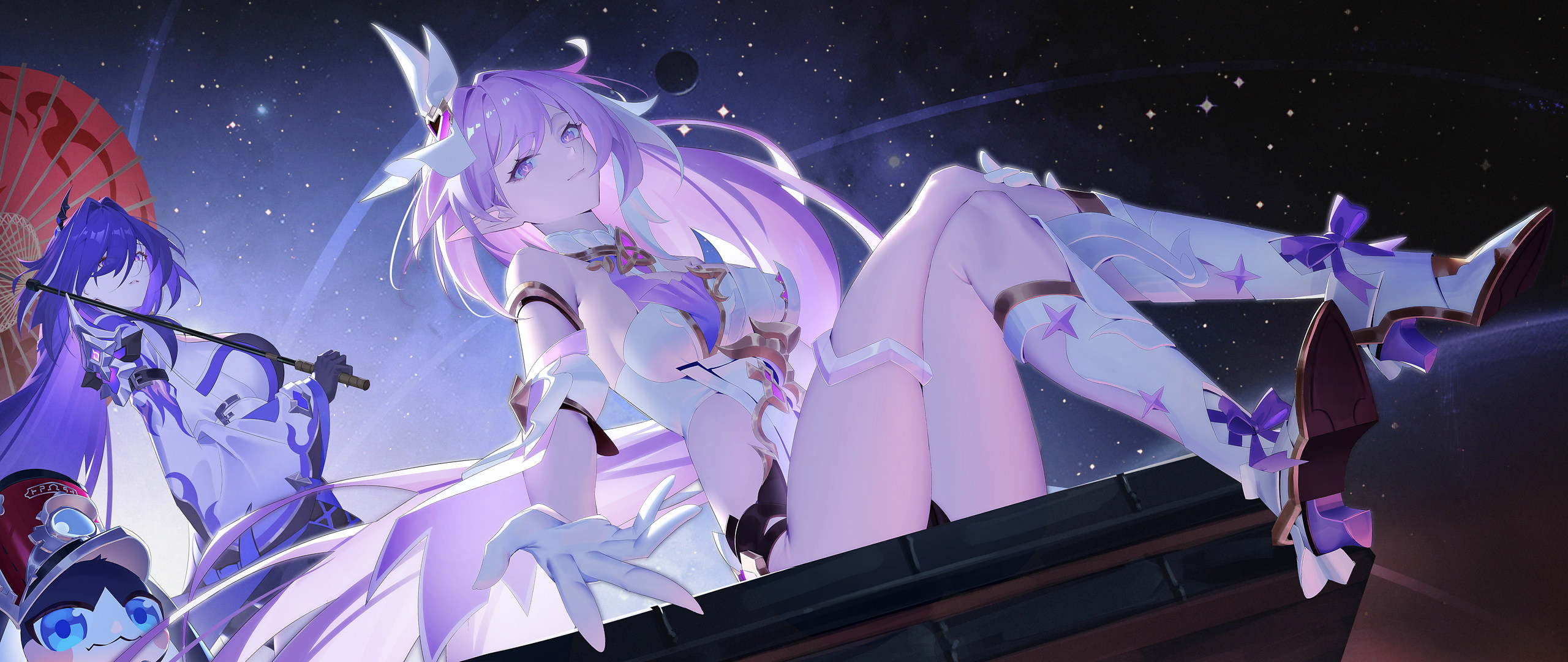 Acheron Elysia Honkai Stars 4K & 5K Ultrawide Wallpaper PixieWall — free download