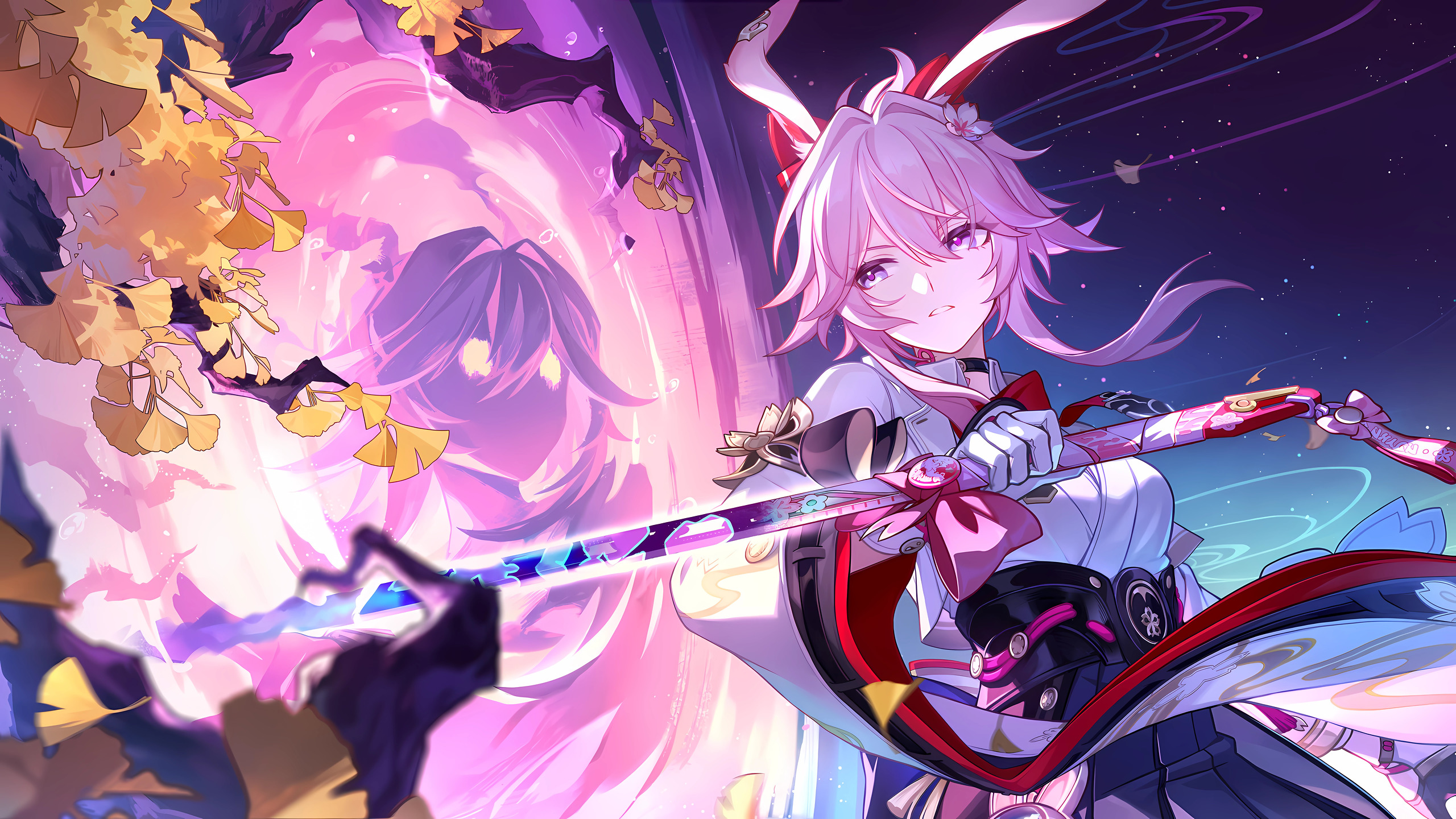 Evanescia Honkai Star Rail Starry Night 8k Wallpaper PixieWall